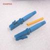 Davitu Davitu 100pcs New LC/UPC Round Cable Rapid Optical Fiber Fast Connector LC indoor Quick Cold Splice to Russia - (Color: Blue) view 3