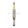 Davitu Wholesale 10pcs/lot male 1/4" mono 6.35mm PLUG FOR MIC Microphone Speaker 5004# view 1