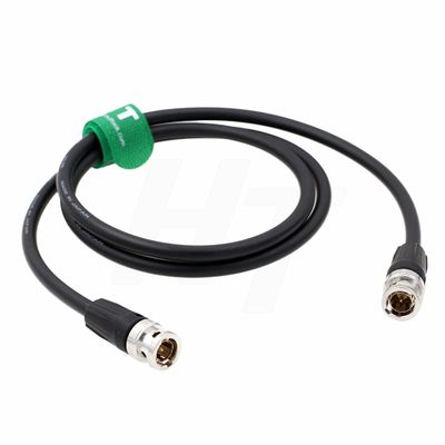 HangTon 12G 4K 60P BNC SDI Video Coaxial Cable for Sony FX6 Alexa 35 Komodo Ninja Camera Monitor 3m Black Canare LV-61S 75 Ohm Flexible