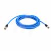 HangTon HD SDI 12G 4K Video Coaxial Cable for Sony ARRI RED BMD Atomos BNC Male to BNC Male, Canare LV-61S 75 Ohm 1m Blue view 1