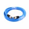 HangTon HD SDI 12G 4K Video Coaxial Cable for Sony ARRI RED BMD Atomos BNC Male to BNC Male, Canare LV-61S 75 Ohm 1m Blue view 3
