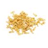 Davitu 100pcs 4.8mm/6.3mm Electric Wire Connectors Set Female Crimp Terminal Gold Brass Car Speaker Connector - (Color: 4.8mm) view 1