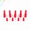 Davitu 50pcs Six Color Male Female Bullet Connector Crimp Terminals Wiring - (Color: White) view 1