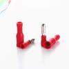 Davitu 50pcs Six Color Male Female Bullet Connector Crimp Terminals Wiring - (Color: White) view 2