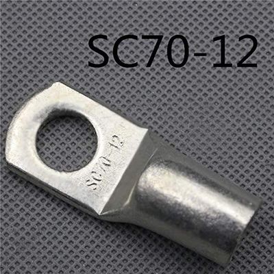 Davitu 1piece SC(JGK)70-12 tinned copper cable lugs crimp type Electric power fittings equipment contact B type