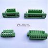 Davitu 5sets pitch 5.08mm-2/3/4/5/6/7/8/9 / 10P green through the wall pluggable male and female plug-in copper terminal connector - (Pins: 7P) view 2