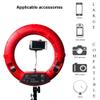 Yidoblo18 Dimmable Fluorescent Ring Light Kit: 96W 5500K Ring Light, Light Stand, Soft Tube, Filter and Bag for Photography YouTube Self Video Make-up (FS-480 KIT) view 3