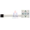 New 1x5 Matrix Array 5Key Membrane Switch Keypad Keyboard 15 Keys Control Panel Plate 4040mm for Aduino view 2