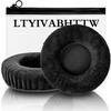 90mm Replacement Ear Pads Compatible with NS-WHP314, MDR-V700 V500, HDJ2000, DJ DN-HP1000, HARX300 HARX500, ProDJ100 ProDj200, RP-DH1200, T4s Headphones (Black Velvet) view 1