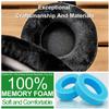 90mm Replacement Ear Pads Compatible with NS-WHP314, MDR-V700 V500, HDJ2000, DJ DN-HP1000, HARX300 HARX500, ProDJ100 ProDj200, RP-DH1200, T4s Headphones (Black Velvet) view 4