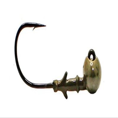DOBYNS RODS Football Head 1/4 OZ/GAMAKATSU Hook 4/0 / 4 Pack/Brown
