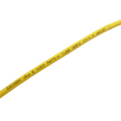 Aexit 4M 13.1 Electrical equipment Ft Long 1.5mm Dia. Yellow Polyolefin Heat Shrinkable Tube