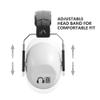 Pro For Sho 34dB NRR Hearing Protection Ear Muffs  Highest NRR Compact Design Ear Protection for Loud Events & Sensory Use (White) view 3