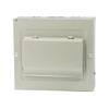 Aexit Rectangular Gray Power supply and power module Metal Power Supply Distribution Box Guard Cover for Building view 1