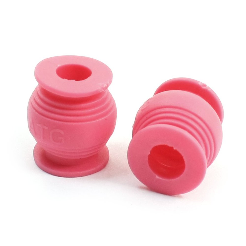 Aexit FPV Gimbal Electrical equipment Camera Mount Shock Absorption Red Damping Ball 250g 7mm Dia 2Pcs