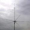 Diamond Antenna CP-5H Five Band (40/20/15/10/6M) Trap Vertical Antenna with Trap Radials view 1