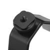 Aexit Double Mounting Lighting fixtures and controls V-Shape Flash Shoe Bracket Studio Holder 12cmx9cm Black view 4