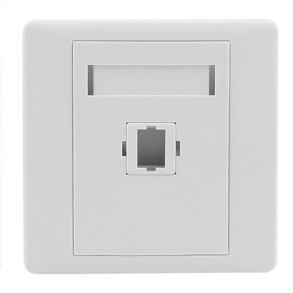 Aexit SC Fiber Transmission Optical Cord Connector Mount Sockets Wall Plate Panel