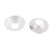 Aexit 6pcs Plastic Lighting fixtures and controls COB LED Light Lamp Reflector 50mmx20mmx13mm Step-shape Silver Tone view 2