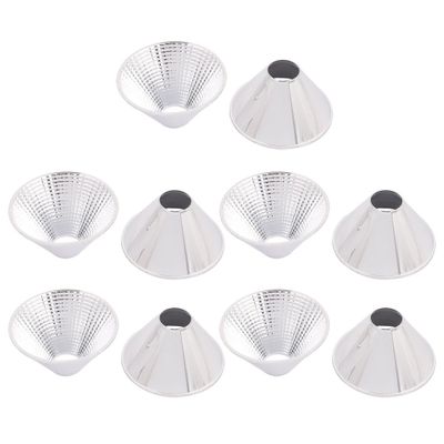 Aexit 10 Pcs Lighting fixtures and controls Plastic COB LED Flashlight Light Lamp Reflector 70mmx20mmx36mm