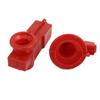 Aexit Pair Voltage Distribution electrical Transformer Insulated Jacket Detachable Silicone Rubber 15KV Resistance Red view 1