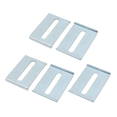 Aexit 5Pcs 60mmx40mmx5mm Transmission Metal Cable Line Holder Wire Organizer for Home Office
