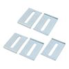 Aexit 5Pcs 60mmx40mmx5mm Transmission Metal Cable Line Holder Wire Organizer for Home Office view 1