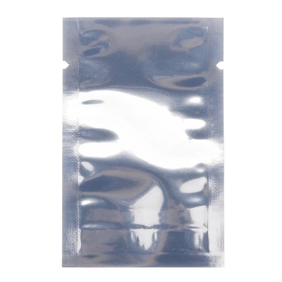 Aexit 200 Pcs Electrical equipment 2"x3.2" 50x80mm Flat Open Top Anti-Static Shielding Bag for HDD And Electronic Device