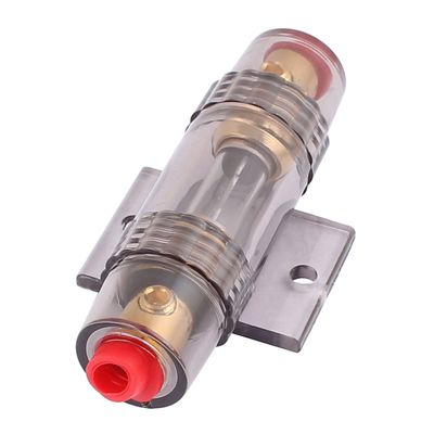 Aexit 80A Mini Distribution electrical ANL Car Audio Fuse 8 or 10 Gauge Power Wire Holder Electronic Part