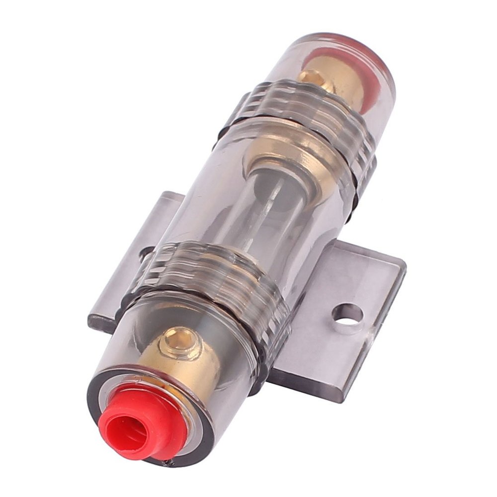 Aexit 80A Mini Distribution electrical ANL Car Audio Fuse 8 or 10 Gauge Power Wire Holder Electronic Part