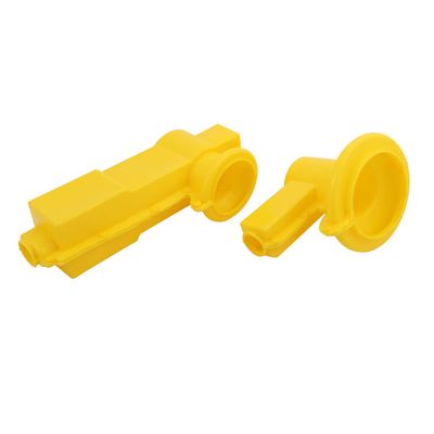 Aexit 1 Pair Distribution electrical Transformer Insulated Jacket Detachable Silicone Rubber 15KV Voltage Resistance Yellow