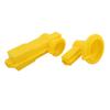 Aexit 1 Pair Distribution electrical Transformer Insulated Jacket Detachable Silicone Rubber 15KV Voltage Resistance Yellow view 1