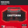 CRAFTSMAN V20 Wireless Portable Bluetooth Speaker, Tool Only (CMCR001B), Red view 2