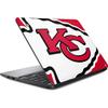 Skinit Decal Laptop Skin Compatible with Chromebook 11 G5 - Officially Licensed NFL Kansas City Chiefs Large Logo Design view 1