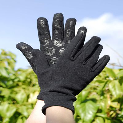 Rhinegold Fleece Lined Gloves-Extra Large-Black