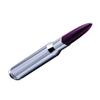 VMS Racing 50 Cal Caliber CHROME PURPLE TIP BULLET ANTENNA in Heavy Gauge CNC Machined Billet Aluminum Short Compatible with Chevy Silverado 1500 2500 3500 07-20 view 1