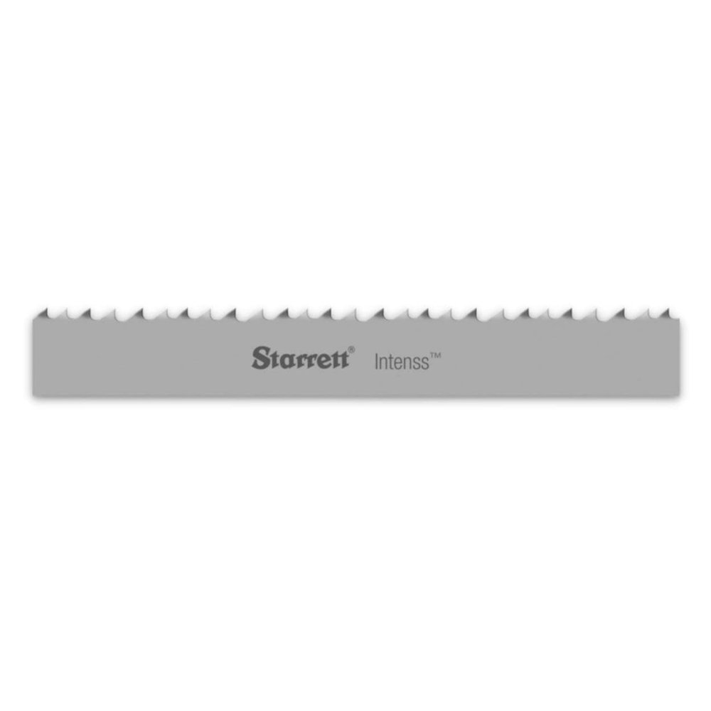 Starrett Intenss Bi-Metal Band Saw Blade with M42 HSS Cutting Edge - Ideal for Contour and General Purpose Cutting - 5 Ft. 4-1/2", 1/2 x .025 x 14/S - 99192-05-04-1/2