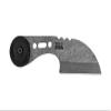 TOPS Knives 3 Bros Neck Knife Sheep Full Tang Fixed Blade- Tumble Finish- Black Kydex Sheath w/Neck Chain (Black Canvas Micarta Handle) view 2