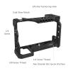 A7ii A7Riii A7iii cage,A9 / A7III / A7M3 / A7Riii / A7ii Camera Cage for Sony A9 A7M3 A7III A73 A7RIII A7R3 A7II Camera Case Rig Cold Shoe view 3