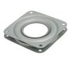 Aexit 3-inch Table Home Hardware Chair Rotate Turntable Silver Tone 4pcs Model:70as647qo176 view 1