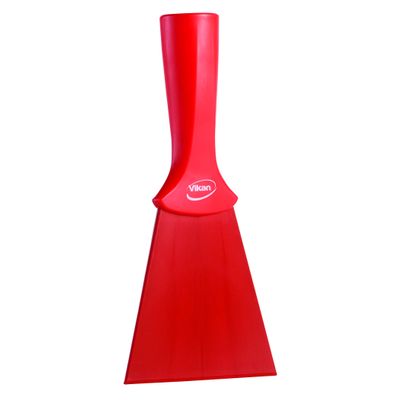 Vikan 40124 Nylon, Threaded, 4" Scraper Red