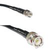 10 feet RFC195 KSR195 Silver Plated SMA Male to BNC Male RF Coaxial Cable view 1