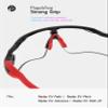 PapaViva Replacement Nose Pads & Ear Socks Rubber Kits for Oakley Radar EV Path OO9208 / Radar EV Pitch OO9211 Sunglass - Red view 4