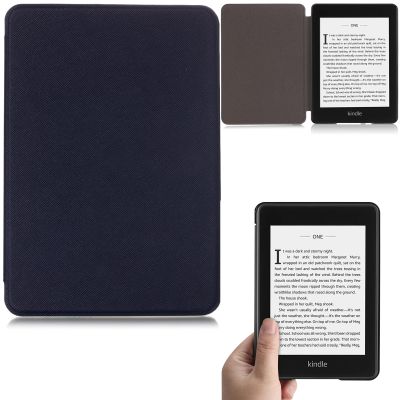 Artyond Case For 6" Kindle Paperwhite (10th Generation, 2018 Release), Thinnest Lightweight PU Leather Smart Cover with Auto Sleep/Wake for Amazon Kindle Paperwhite 2018 E-Reader, Darkblue