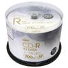 Leader Media Techno Lazos CD-R 700MB for Data 1-52 Double Speed Correspondence One time Recording White Wide Printing Correspondence 50 Pieces of Spindle case L-CD50P view 2