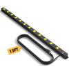 12 Outlet Industrial Power Strip with 15Ft Cord, 1875W Heavy Duty Metal Power Strip with Wide-Spaced Outlets & Overload Protection, ETL Listed for Garage, Workshop, Office, Home view 1