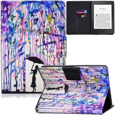 Artyond Case For 6" Kindle Paperwhite (10th Generation, 2018 Released), Thinnest Lightweight PU Leather Cover with Smart Auto Sleep/Wake Case for Amazon Kindle Paperwhite 2018 E-Reader, Girl