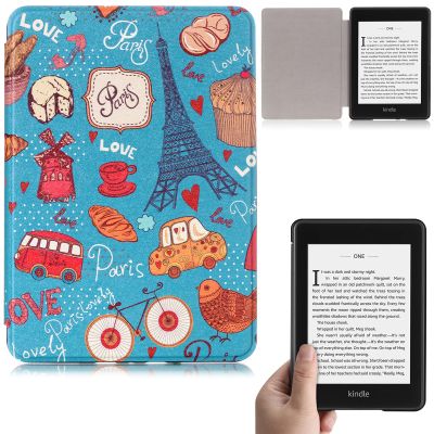 Artyond Case For 6" Kindle Paperwhite (10th Generation, 2018 Release), Thinnest Lightweight PU Leather Smart Cover with Auto Sleep/Wake for Amazon Kindle Paperwhite 2018 E-Reader, Paris