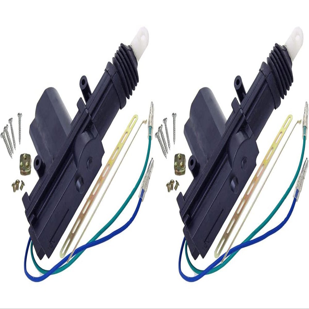 Set of 2 Door Lock Actuators Heavy Duty 360 Degree New!