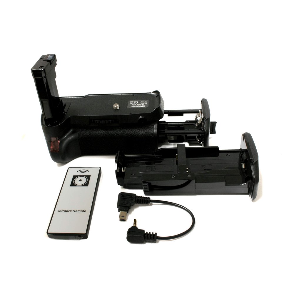 Wasabi Power MB-D3100+ Grip for Nikon D3100/D3200/D5300 (with Remote)